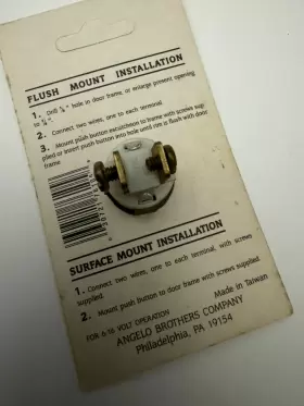 76105 ANGELO Pushbutton #3