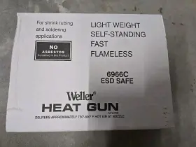 6966C APEX TOOL GROUP-WELLER Heat Gun Degf #2