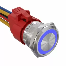 631924508398 APIELE Latching Push Switch Angel Led Pack Amp