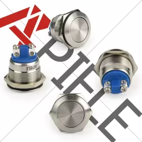 689771948331 APIELE Push Switch Momentary Waterproof Steel #3