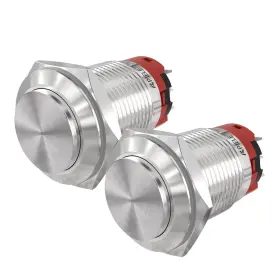 GQ19B-11Z APIELE Latching Push Switch Round Waterproof Steel