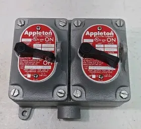 EDSC275-F1 APPLETON Snap Switch Hazardous Box Amp