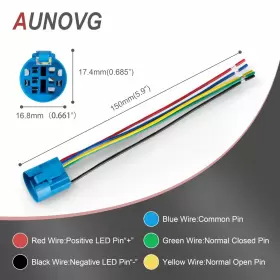 729162561142 AUNOVG Momentary Push Switch Swi #2