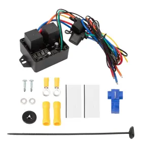 0444 AUROLYNNE Digital Thermatic Switch Radiator Fans