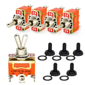 657381002279 AUTOXBERT Marine Waterproof Toggle Switch Rocker