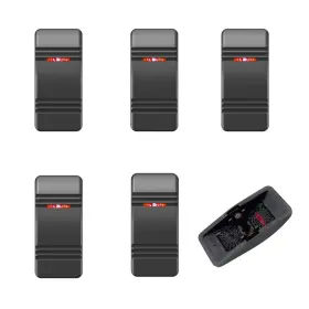 748899828458 BACAUTOPARTS Pack Marine Boat Rocker Switch Cap