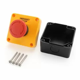 43217-5544 BAOMAIN Sign Emergency Switch Push Weatherproof #2