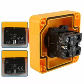 43217-5544 BAOMAIN Sign Emergency Switch Push Weatherproof #3