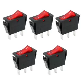445011941943 BAOMAIN Snap Rocker Switch Spst Terminal Light