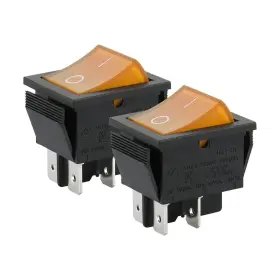 711811397820 BAOMAIN Boat Rocker Switch Dpst Terminal Tuv
