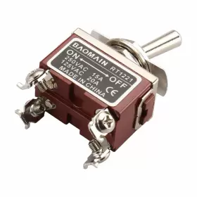 711811427923 BAOMAIN Toggle Switch Dpst Position Mounting #3