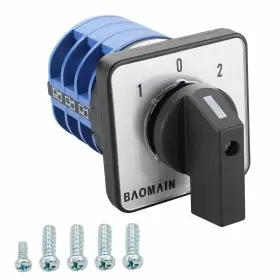 711811447822 BAOMAIN Rotary Cam Changeover Switch Ac Terminal