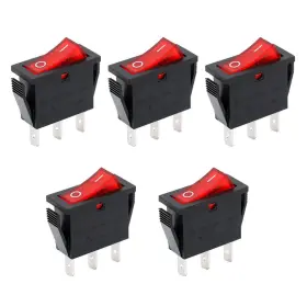 RK1-11 BAOMAIN Spst Rocker Switch Terminal Light Pack