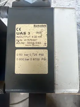 0003-033 BARKSDALE Solid Pressure Switch Came Running #3
