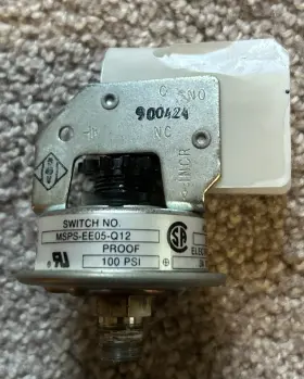 MSPS-EE05-Q12 BARKSDALE Pool Spa General Pressure Switch