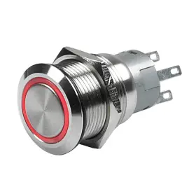 80-511-0001-01 BEP Marinco Push Switch Latching Led