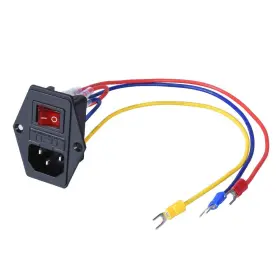 738598959225 BIQU Rocker Switch Power Socket Inlet Module