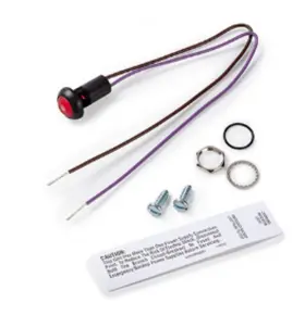 663015110739 BODINE Pack Wire Indicator Light Switch