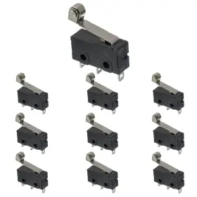BJ-KW4AS-10 BOJACK Micro Limit Switch Momentary Roller Lever