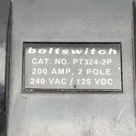 PT324-2P BOLTSWITCH Pullout Disconnect Switch Handle #3