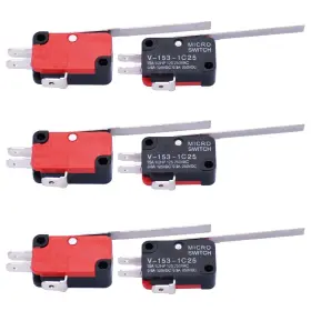 654913663304 Micro Limit Switch Straight Hinge Lever Arm Spdt