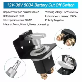 80006582 High Battery Switch Lock Plate #3