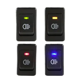 711041557599 BRANDED01 Car Led Fog Light Toggle Rocker Switch