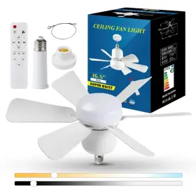 ND-F-8802 BRAVEBULL Ceiling Socket Fan Light Remote Wind