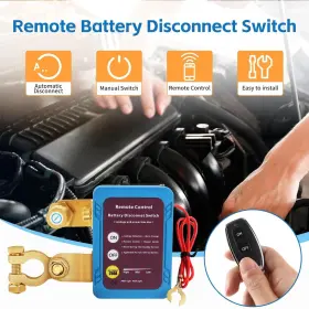 HYB001U BREERAINZ Kill Switch Car Remote Battery Disconnect #3
