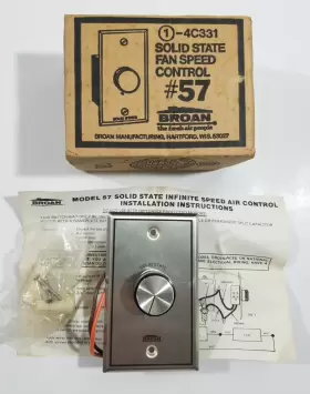 4C331 BROAN Solid Fan Control