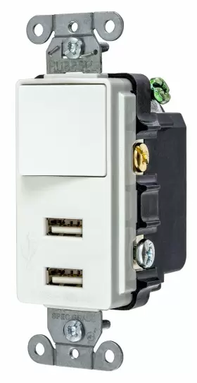 781786193666 BRYANT ELECTRIC Decorator Usb Switch Combination