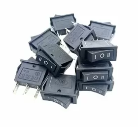 768488128646 BSTENKY Rocker Switch Pins Position Latching Ac #3