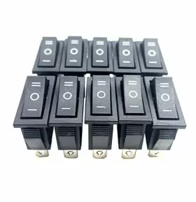 768488128646 BSTENKY Rocker Switch Pins Position Latching Ac