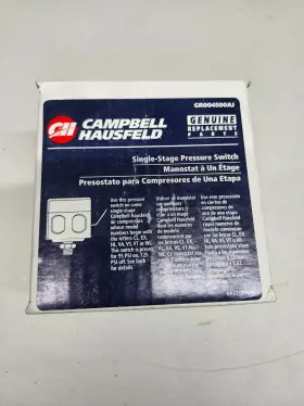 045564577902 CAMPBELL HAUSFELD Campbe Single Pressure Switch