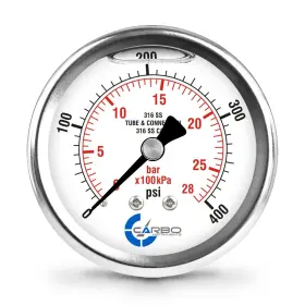 L25-ASSB-400 CARBO INSTRUMENTS Steel Wetted Water Pressure