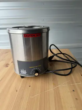 382RBW35B CARNIVAL KING Triple Sauce Topping Bottle Warmer