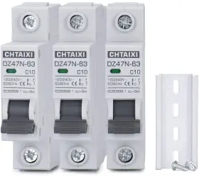 DZ47N-63 CHTAIXI Pack Pole Miniature Circuit Breaker Ac Din