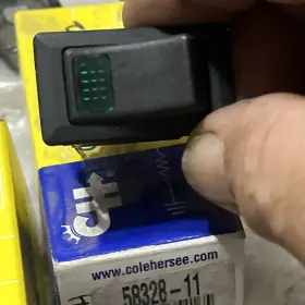 58328-11-BX COLE HERSEE Spst Rocker Switch