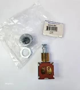 90043-BX COLE HERSEE Push Switch Spst Rubber Cap