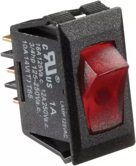 S245 Rocker Switch Vac Spst Electri