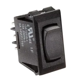 S341 Rocker Switch Momentary Spdt Amp