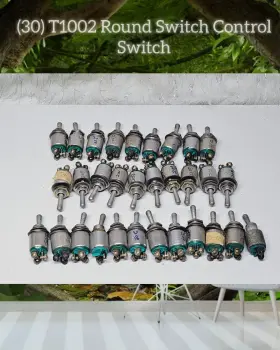 R1002 CONTROL SWITCH Round Toggle Spst