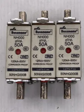 50NHG000B COOPER BUSSMANN Nh Fuse Gl Dual