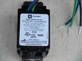 ONW-D-1001-MV COOPER CONTROLS Greengate Wall Switch Sensor #2