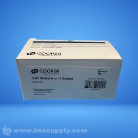 WST-C-3 COOPER LIGHTING Cat Wallstation Fnob