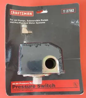 42-278 CRAFTSMAN Switch Jet Submersible Pumps Water Pressure