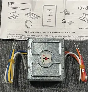 GLA-EPC-P-277 CRESTRON Lvs Emergency Lighting Power Control
