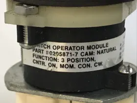 0205871-1 CROUSE HINDS Cooper Switch Operator Module #2