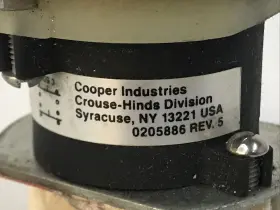 0205871-1 CROUSE HINDS Cooper Switch Operator Module #3