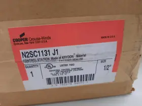 N2SC1131-J1 CROUSE-HINDS Nsb Pushbuttons Control Station